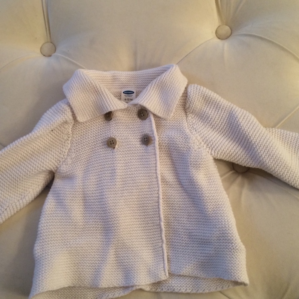 Knit sweater jacket
